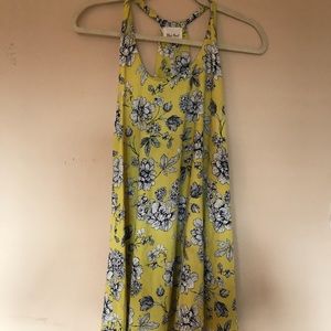 Floral Yellow Dress